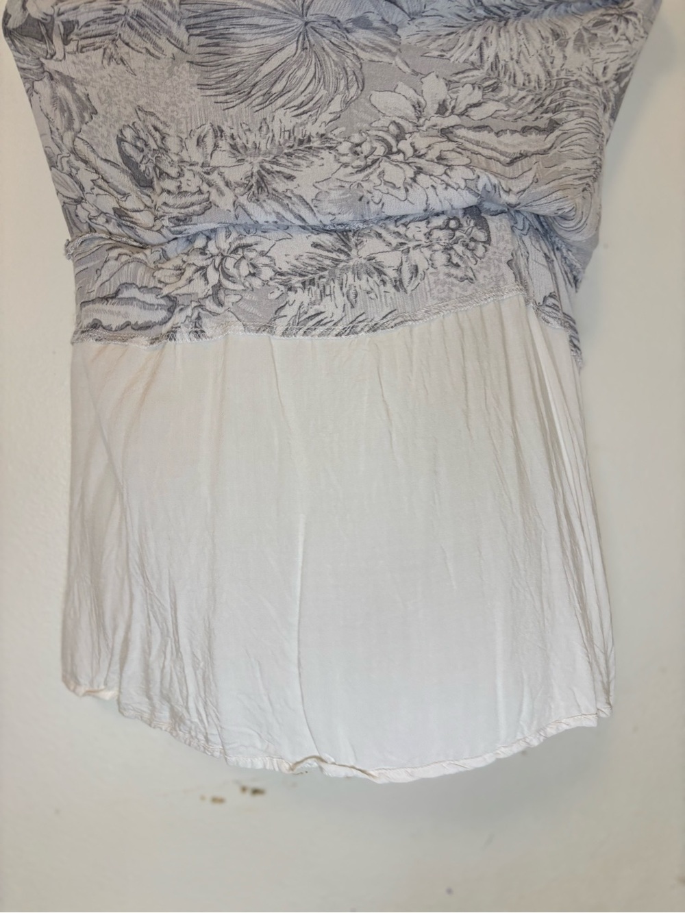 Style Rack Gray Floral Racerback Camisole - Picture 5 of 10